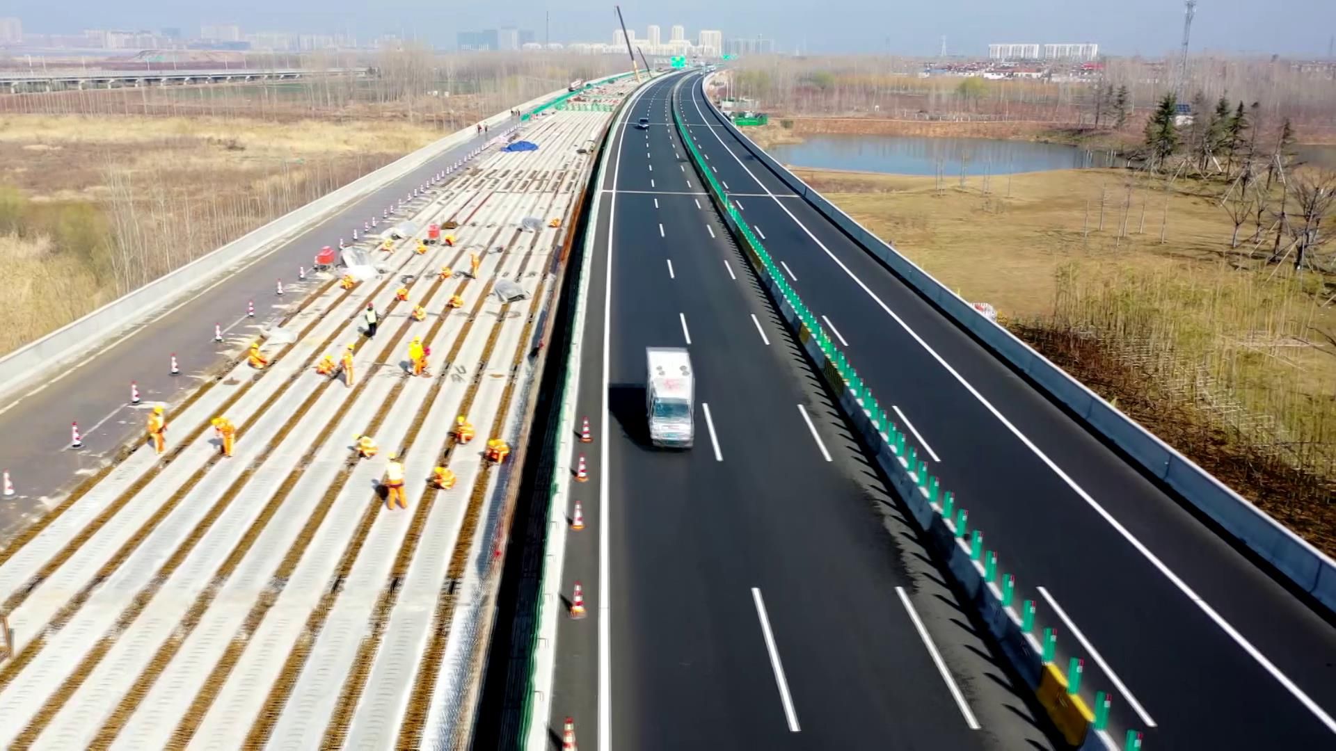 京台高速泰枣段改扩建预计10月通车 四标主体结构物施工全部完成