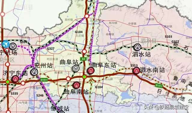 济宁必须大力争取利用济枣高铁在曲阜东站南下