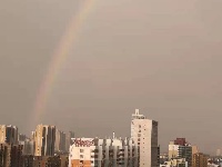 刚刚，雨中济宁呈现彩虹景观