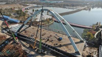 济宁高新区鸿广路桥项目最新进展