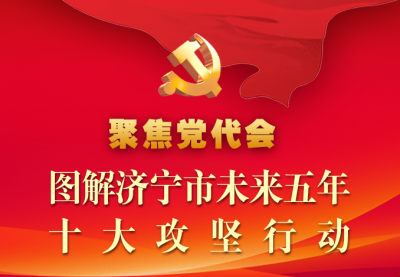 2022济宁党代会 | 图解济宁市未来五年十大攻坚行动