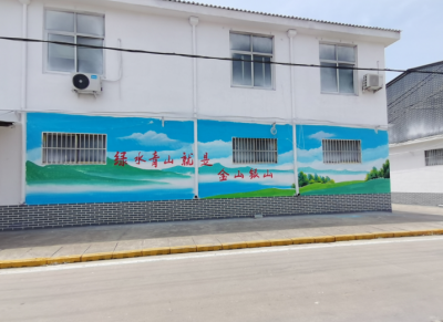 济宁高新区接庄街道：传统彩绘文化墙打造村庄靓丽风景线