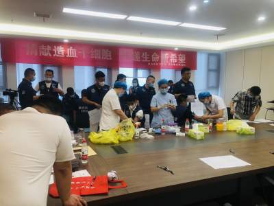 鱼台县举办“迎七一”造血干细胞血样采集公益活动
