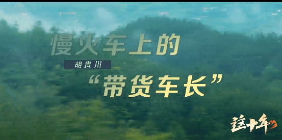 《这十年》微纪录片 第8集《胡贵川：绿皮车上的“带货车长”》
