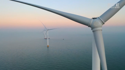 山东烟台：莱州湾首批海上风机25日并网发电