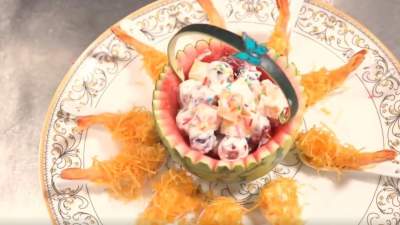 济宁美食＂蹦是味＂短视频大赛作品展播：《汶上——金丝水果虾》