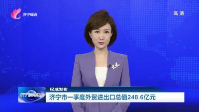【权威发布】济宁市一季度外贸进出口总值248.6亿元