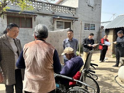 济宁高新区王因街道开展困难重度残疾人家庭无障碍改造入户评估工作